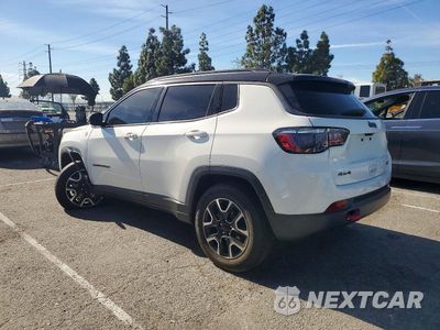 Trzecie zdjęcie samochodu z tyłu: 2021 JEEP COMPASS TRAILHAWK VIN:3C4NJDDBXMT600720 - miniatura