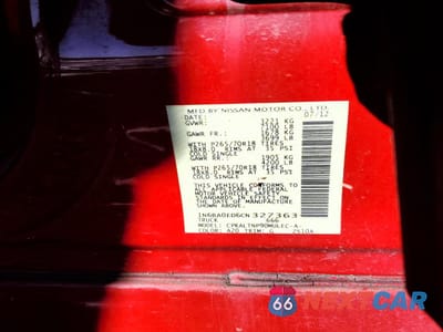 Zdjęcie 12 z 12 samochodu: 2012 NISSAN TITAN S VIN:1N6BA0ED6CN327363 - miniatura