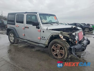 Czwarte zdjęcie samochodu z boku: 2007 JEEP WRANGLER X VIN:1J4GB39197L105130 - miniatura