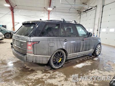 Trzecie zdjęcie samochodu z tyłu: 2016 LAND ROVER RANGE ROVER SUPERCHARGED VIN:SALGS2EF4GA263350 - miniatura