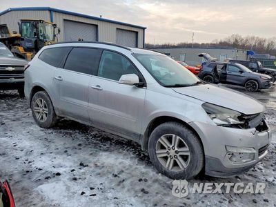 Czwarte zdjęcie samochodu z boku: 2015 CHEVROLET TRAVERSE LT VIN:1GNKVGKD2FJ128253 - miniatura