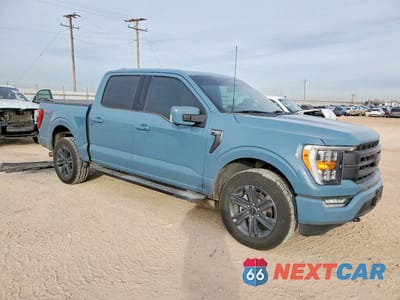 Czwarte zdjęcie samochodu z boku: 2023 FORD F150 SUPERCREW VIN:1FTFW1E89PKD27573 - miniatura