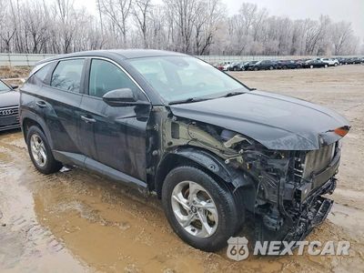 Czwarte zdjęcie samochodu z boku: 2023 HYUNDAI TUCSON SE VIN:5NMJACAE6PH246476 - miniatura