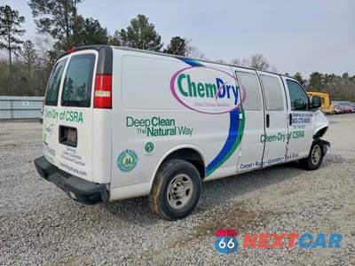 Trzecie zdjęcie samochodu z tyłu: 2015 CHEVROLET EXPRESS G3500 VIN:1GCZGUCFXF1164689 - miniatura