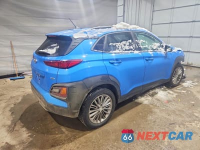 Trzecie zdjęcie samochodu z tyłu: 2020 HYUNDAI KONA SEL VIN:KM8K2CAA7LU541633 - miniatura