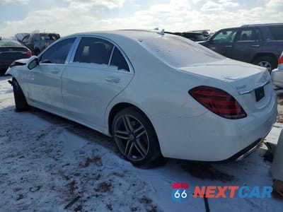 Drugie zdjęcie samochodu z przodu: 2020 MERCEDES-BENZ S 560 4MATIC VIN:WDDUG8GB8LA503296 - miniatura