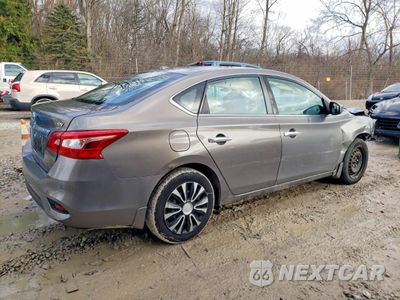 Trzecie zdjęcie samochodu z tyłu: 2017 NISSAN SENTRA S VIN:3N1AB7AP7HL649833 - miniatura