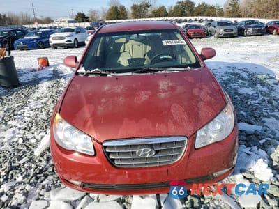 Piąte zdjęcie samochodu w środku: 2009 HYUNDAI ELANTRA GLS VIN:KMHDU46D89U611676 - miniatura
