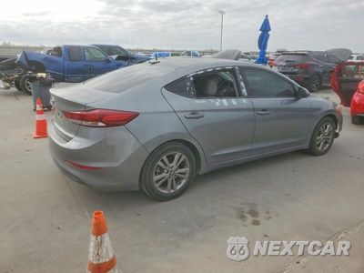 Trzecie zdjęcie samochodu z tyłu: 2018 HYUNDAI ELANTRA SEL VIN:KMHD84LF0JU449685 - miniatura