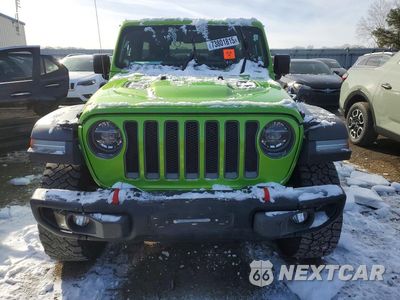Piąte zdjęcie samochodu w środku: 2019 JEEP WRANGLER UNLIMITED RUBICON VIN:1C4HJXFG3KW580681 - miniatura