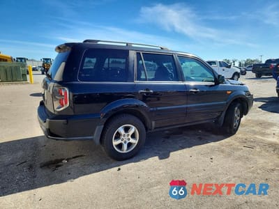 Trzecie zdjęcie samochodu z tyłu: 2007 HONDA PILOT EXL VIN:5FNYF28717B023510 - miniatura
