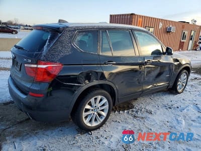 Trzecie zdjęcie samochodu z tyłu: 2017 BMW X3 XDRIVE28I VIN:5UXWX9C52H0T00828 - miniatura