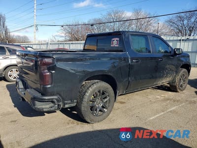 Trzecie zdjęcie samochodu z tyłu: 2024 CHEVROLET SILVERADO K1500 RST VIN:2GCUDEED3R1225111 - miniatura