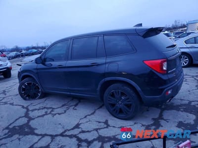 Drugie zdjęcie samochodu z przodu: 2019 HONDA PASSPORT SPORT VIN:5FNYF8H2XKB023280 - miniatura