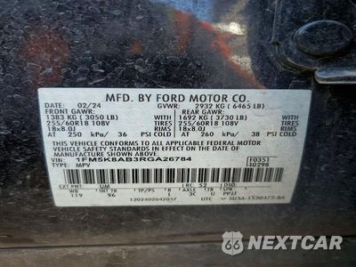 Zdjęcie 13 z 13 samochodu: 2024 FORD EXPLORER POLICE INTERCEPTOR VIN:1FM5K8AB3RGA26784 - miniatura