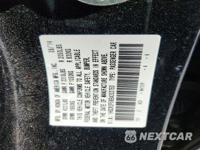 Zdjęcie 12 z 12 samochodu: 2014 HONDA ACCORD SPORT VIN:1HGCR2F56EA302753 - miniatura