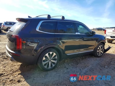 Trzecie zdjęcie samochodu z tyłu: 2022 KIA TELLURIDE EX VIN:5XYP34HC0NG315605 - miniatura