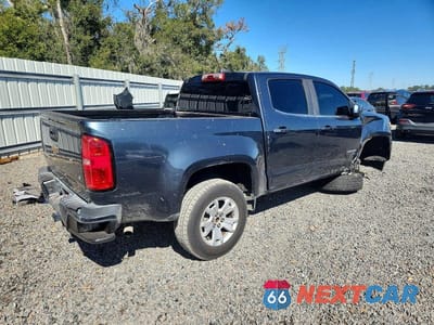 Trzecie zdjęcie samochodu z tyłu: 2020 CHEVROLET COLORADO LT VIN:1GCGSCEN0L1111094 - miniatura