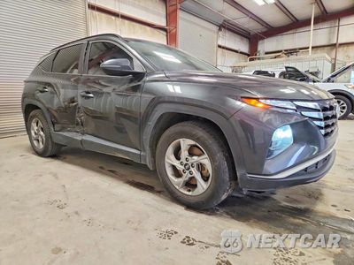 Czwarte zdjęcie samochodu z boku: 2023 HYUNDAI TUCSON SEL VIN:5NMJB3AE0PH198132 - miniatura