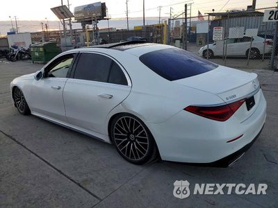 Drugie zdjęcie samochodu z przodu: 2022 MERCEDES-BENZ S 500 4MATIC VIN:W1K6G6DB4NA105720 - miniatura