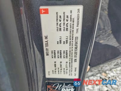 Zdjęcie 12 z 12 samochodu: 2018 TESLA MODEL 3 VIN:5YJ3E1EA8JF047723 - miniatura