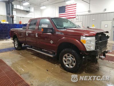 Czwarte zdjęcie samochodu z boku: 2015 FORD F350 SUPER DUTY VIN:1FT8W3BTXFEC40629 - miniatura