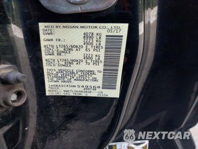 Zdjęcie 12 z 12 samochodu: 2017 NISSAN TITAN XD SV VIN:1N6BA1C45HN549568 - miniatura