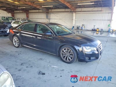 Czwarte zdjęcie samochodu z boku: 2014 AUDI A8 L TDI QUATTRO VIN:WAURMAFD9EN001280 - miniatura