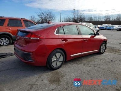 Trzecie zdjęcie samochodu z tyłu: 2021 HYUNDAI IONIQ SE VIN:KMHC75LC2MU250992 - miniatura