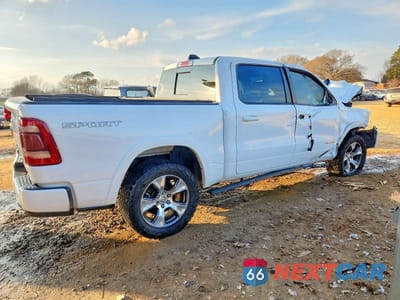 Trzecie zdjęcie samochodu z tyłu: 2021 RAM 1500 LARAMIE VIN:1C6SRFJT2MN504642 - miniatura