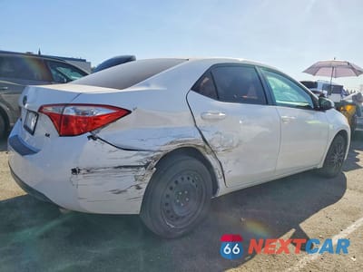 Trzecie zdjęcie samochodu z tyłu: 2015 TOYOTA COROLLA L VIN:5YFBURHE4FP194502 - miniatura