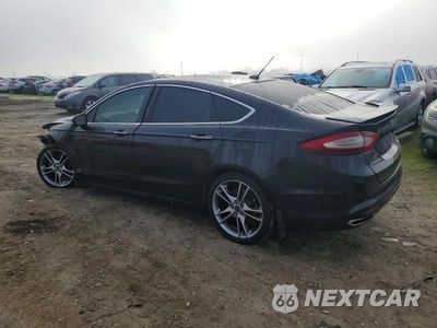 Drugie zdjęcie samochodu z przodu: 2015 FORD FUSION TITANIUM VIN:3FA6P0K91FR184123 - miniatura