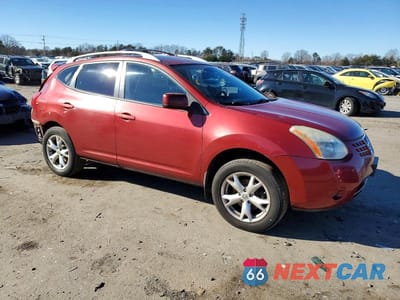 Czwarte zdjęcie samochodu z boku: 2009 NISSAN ROGUE S VIN:JN8AS58V49W186832 - miniatura
