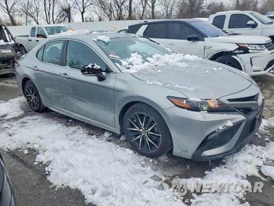 Czwarte zdjęcie samochodu z boku: 2022 TOYOTA CAMRY SE VIN:4T1G11AK3NU063431 - miniatura