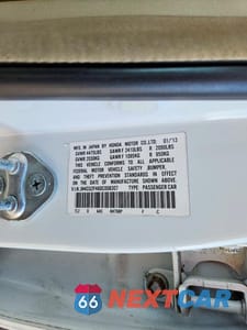Zdjęcie 12 z 12 samochodu: 2013 ACURA TSX VIN:JH4CU2F46DC008307 - miniatura