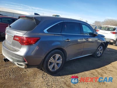 Trzecie zdjęcie samochodu z tyłu: 2020 ACURA MDX VIN:5J8YD4H36LL004037 - miniatura