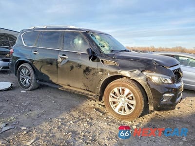 Czwarte zdjęcie samochodu z boku: 2017 INFINITI QX80 BASE VIN:JN8AZ2NE3H9150402 - miniatura