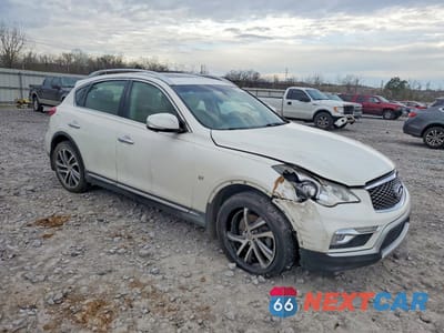 Czwarte zdjęcie samochodu z boku: 2017 INFINITI QX50 VIN:JN1BJ0RP1HM384061 - miniatura