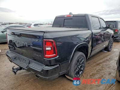 Trzecie zdjęcie samochodu z tyłu: 2025 RAM 1500 LARAMIE VIN:1C6SRFJP5SN730982 - miniatura