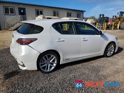 Trzecie zdjęcie samochodu z tyłu: 2015 LEXUS CT 200 VIN:JTHKD5BH5F2217231 - miniatura