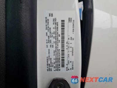 Zdjęcie 12 z 12 samochodu: 2020 LINCOLN CORSAIR RESERVE VIN:5LMCJ2C96LUL01779 - miniatura