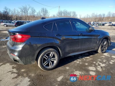 Trzecie zdjęcie samochodu z tyłu: 2015 BMW X6 XDRIVE50I VIN:5UXKU6C52F0R33512 - miniatura