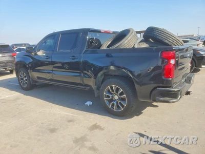 Drugie zdjęcie samochodu z przodu: 2022 CHEVROLET SILVERADO K1500 RST VIN:3GCUDEEL6NG634311 - miniatura