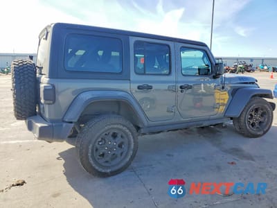 Trzecie zdjęcie samochodu z tyłu: 2023 JEEP WRANGLER 4XE VIN:1C4JJXN6XPW641767 - miniatura