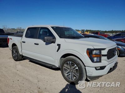 Czwarte zdjęcie samochodu z boku: 2023 FORD F150 SUPERCREW VIN:1FTEW1CP8PKG12822 - miniatura