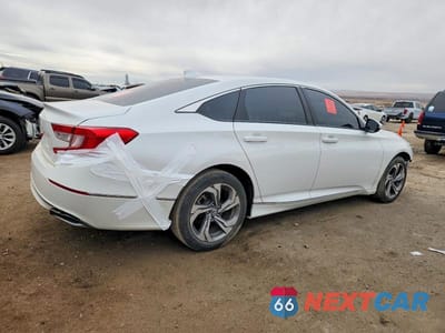 Trzecie zdjęcie samochodu z tyłu: 2018 HONDA ACCORD EX VIN:1HGCV1F43JA143262 - miniatura