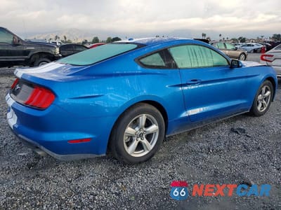 Trzecie zdjęcie samochodu z tyłu: 2019 FORD MUSTANG VIN:1FA6P8TH7K5105944 - miniatura