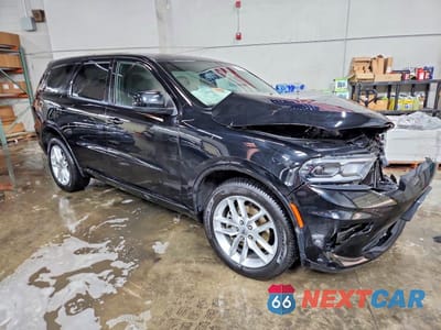 Czwarte zdjęcie samochodu z boku: 2022 DODGE DURANGO GT VIN:1C4RDJDGXNC199329 - miniatura