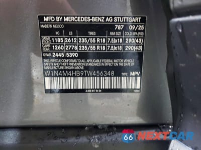 Zdjęcie 14 z 14 samochodu: 2026 MERCEDES-BENZ GLB 250 4MATIC VIN:W1N4M4HB9TW456348 - miniatura