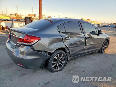 Trzecie zdjęcie samochodu z tyłu: 2013 HONDA CIVIC EX VIN:2HGFB2F84DH508066 - miniatura